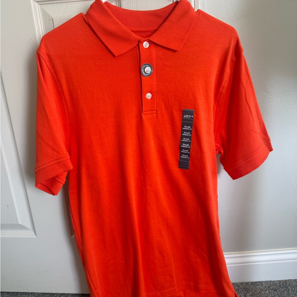 Orange Polo Shirt